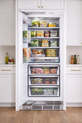 Elica EC30SLA16IPR 8.6 cu. ft. Built-in Upright Freezer Right Hinge