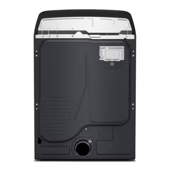 Maytag YMED6205RR 电动烘干机，7.4 立方英尺容量，5 种温度设置，钢制滚筒，支持 Wifi，亮银色