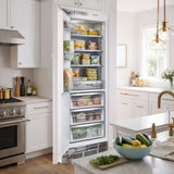 Elica EC30SLA16IPR 8.6 cu. ft. Built-in Upright Freezer Right Hinge
