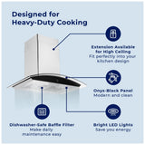 Hauslane WM-639SS-36 Ventilation