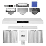 Hauslane UC-PS18WHT-30 Ventilation