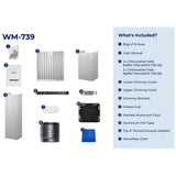 Hauslane WM-739SS-36