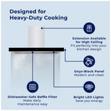Hauslane WM-739SS-36 Ventilation