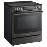 LG 30 inch Black Stainless Steel Induction Range (LSIL6334ZE)