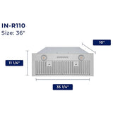 Hauslane IN-R110SS-36