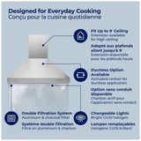 Hauslane WM-530SS-30B Ventilation