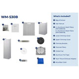 Hauslane Range Hood (WM-530WHT-36B)