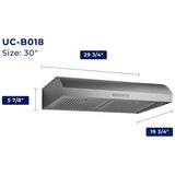 Hauslane Ventilation (UC-B018SS-30)