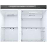 LG 36 inch 23.4 cu. ft. Stainless Look (VCM) Side by Side Refrigerator (LS23NCP20V)