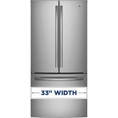 GE GNE25DYRKFS 法式门冰箱