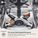 LG LDNTH753S Dishwasher 24" Top Control QuadWash Pro 3 Racks 42 dBA