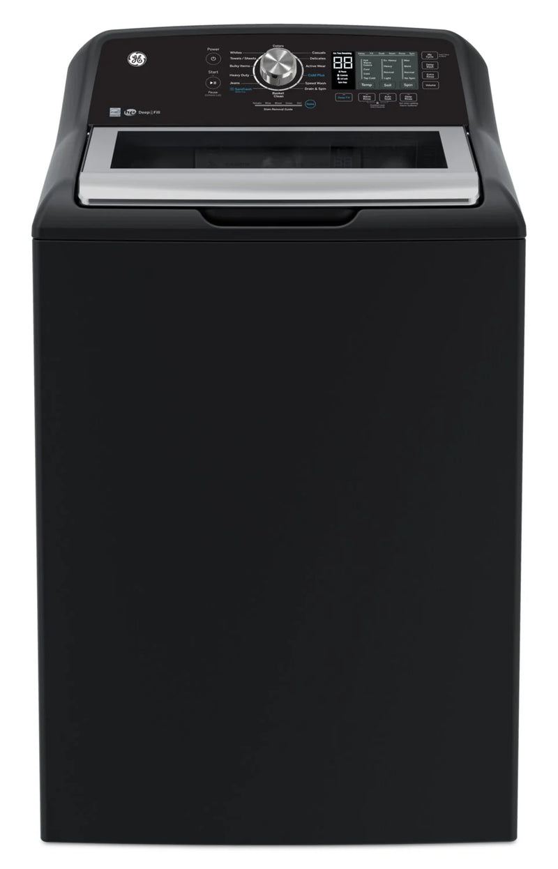 GE GTW681BMRDG Top Load Washer, 27 inch Width, 5.3 cu. ft. Washer Capacity, 800 RPM Washer Spin Speed, 14 Wash Cycles, 6 Temperature Settings, ENERGY STAR Certified, Diamond Grey colour