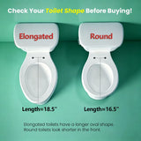 R&T V3200 Electric Bidet Seat with Remote Control Elongated
