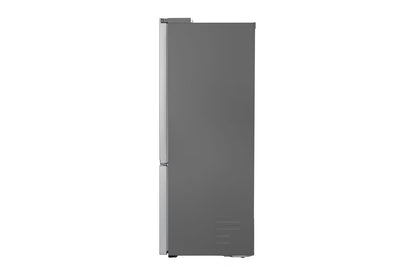 LG LF25Z6211S Bottom Freezer Counter Depth French Door Refrigerator, 36 inch Width, ENERGY STAR Certified, 23.7 cu. ft. Capacity, Counter Depth, Water Dispenser (Exterior), Ice Dispenser (Thru Door), Stainless Steel colour