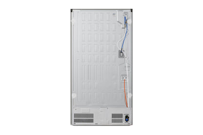 LG LF25Z6211S Bottom Freezer Counter Depth French Door Refrigerator, 36 inch Width, ENERGY STAR Certified, 23.7 cu. ft. Capacity, Counter Depth, Water Dispenser (Exterior), Ice Dispenser (Thru Door), Stainless Steel colour