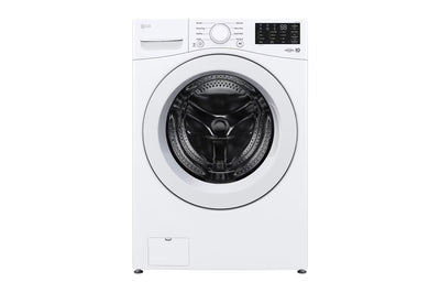 LG WM3470CW Front Load Washer, 27 inch Width, 5.8 cu.ft Mega Capacity Front Load Washer with 6Motion™ Technology