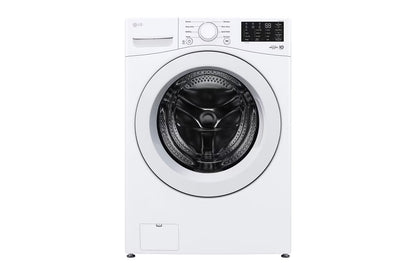 LG WM3470CW Front Load Washer, 27 inch Width, 5.8 cu.ft Mega Capacity Front Load Washer with 6Motion™ Technology