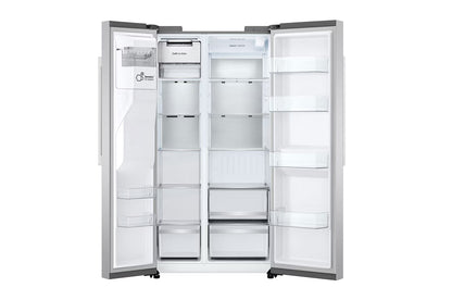 LG LL27T3530S 36" Standard Depth Side By Side, 26.6 Cu. Ft, Ice Dispenser and Craft Ice (Freezer Located)