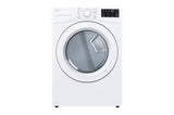 LG DLE3470W & WM3470 27" Washer/Dryer Set - Front view