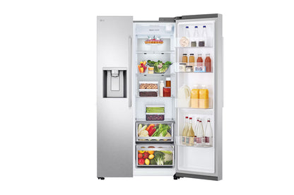 LG LL27T3530S 36" Standard Depth Side By Side, 26.6 Cu. Ft, Ice Dispenser and Craft Ice (Freezer Located)