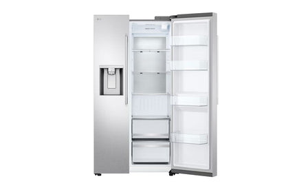 LG LL27T3530S 36" Standard Depth Side By Side, 26.6 Cu. Ft, Ice Dispenser and Craft Ice (Freezer Located)