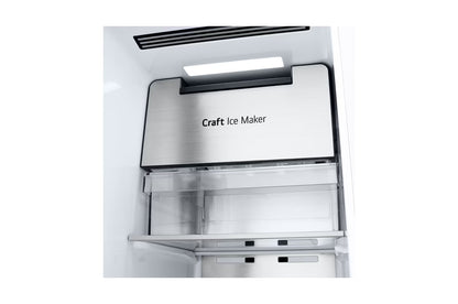 LG LL27T3530S 36" Standard Depth Side By Side, 26.6 Cu. Ft, Ice Dispenser and Craft Ice (Freezer Located)