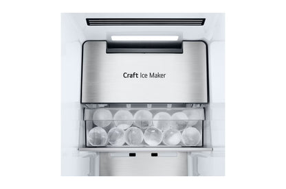 LG LL27T3530S 36" Standard Depth Side By Side, 26.6 Cu. Ft, Ice Dispenser and Craft Ice (Freezer Located)