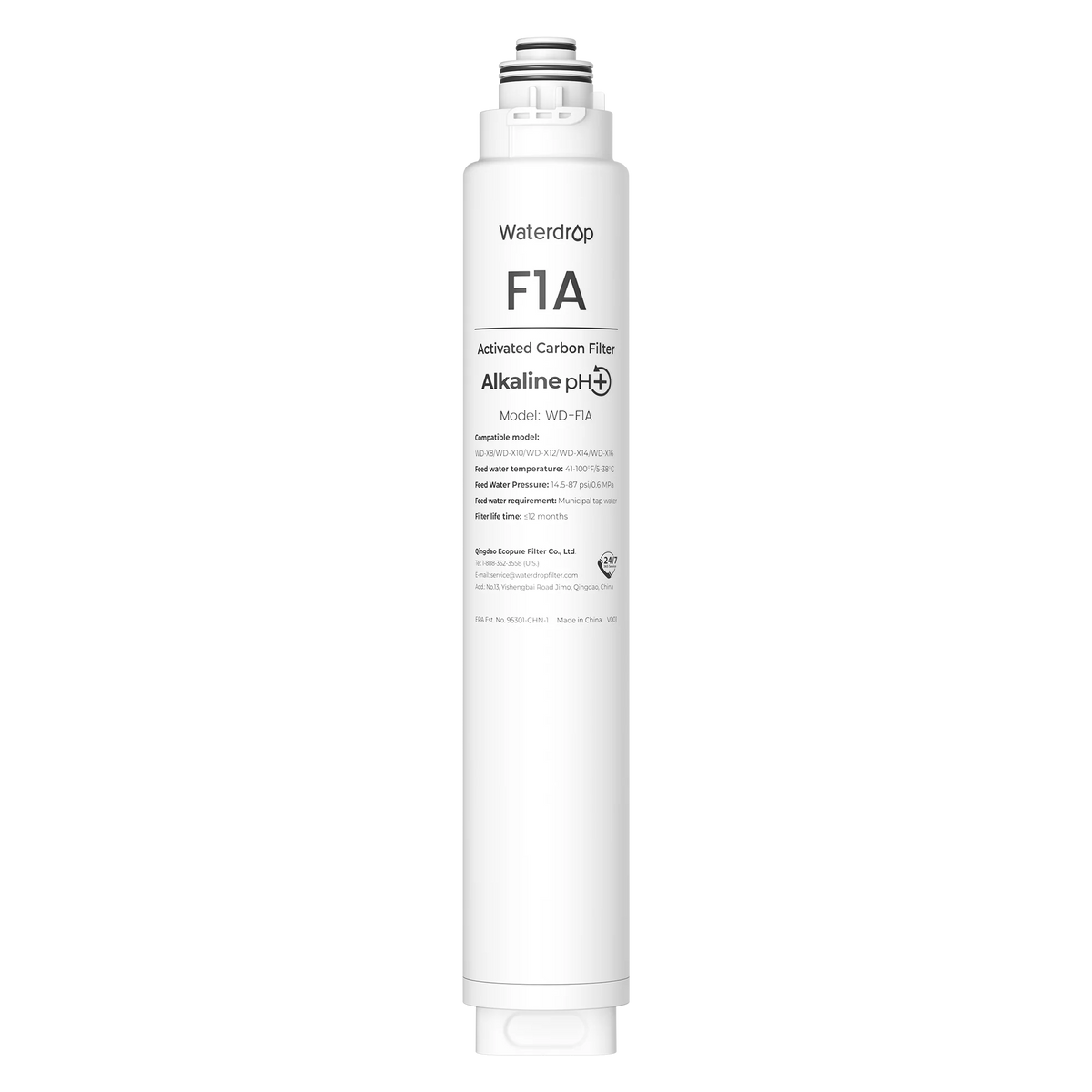 F1A Filter for Waterdrop X Series Reverse Osmosis System