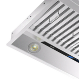 Ottawa 1000CFM 36'' Stainless Steel Insert Voice Control DC Motor Range Hoods | Future Appliances