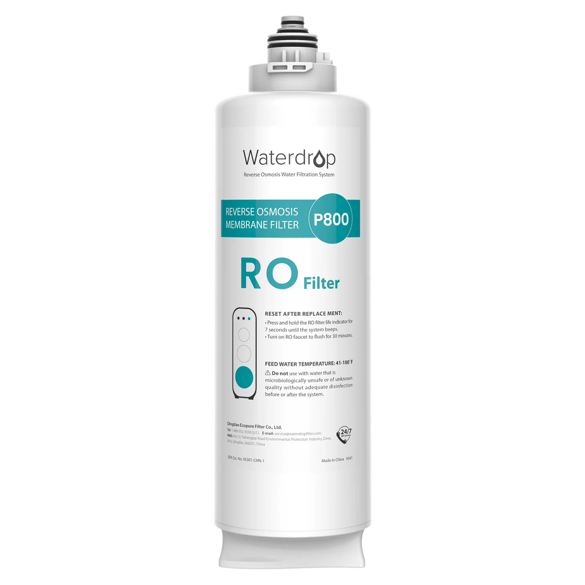 2 Year Lifetime WD-G3P800-N2RO Filter for Waterdrop G3P800 Reverse Osmosis Systems | 800GPD